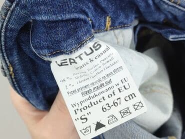 spódniczka dżinsowe z wysokim stanem: Spódnica damska, rozmiar S — 4