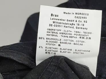 jeansy carrot co to znaczy: BRAX, Spodnie materiałowe damskie, rozmiar S — 5