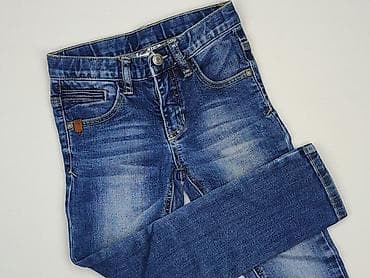 bluzki bialcon: Spodnie jeansowe, 5-6 lat, 116, stan - Idealny — 1