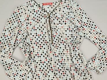 жіноча футболка m eu 38 візерунок принт колір білий: Women's blouse, size M (EU 38) — 1