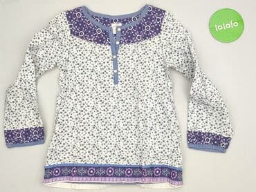 sukienka w geometryczne wzory h: Blouse, H&M, 8 years, 122-128 cm, condition - Very good — 2