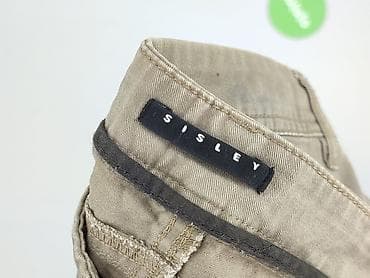 spodenki 44: Sisley, Spodnie materiałowe damskie, rozmiar M — 4