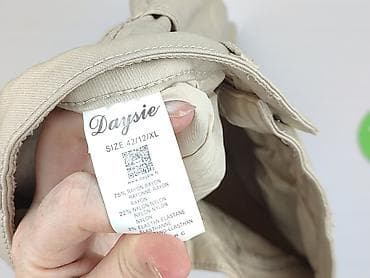 spodnie ciocco: Daysie, Spodnie materiałowe damskie, rozmiar XL — 5