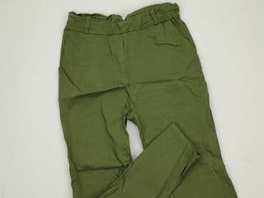 jaki krawat do zielonej sukienki: Spodnie materiałowe damskie, S — 1