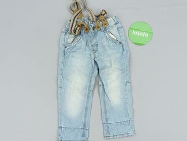 джинсы: Denim pants, H&M, 12-18 months, condition - Very good — 2