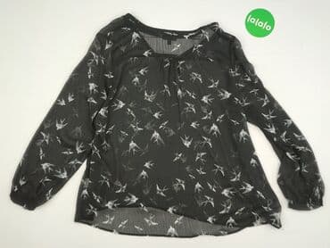 czarne obcisła bluzki z długim rękawem: KappAhl, Bluzka damska, rozmiar 2XL — 3