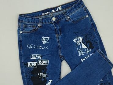 koszulki z nadrukiem bajek: Jeansy damskie, M — 7