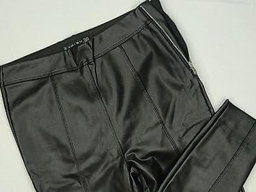 Women: Amisu, Leggings Eco-leather for women, size M — 1