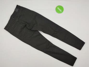 bershka buty na platformie czarne: Bershka, Jeansy damskie, rozmiar M — 3