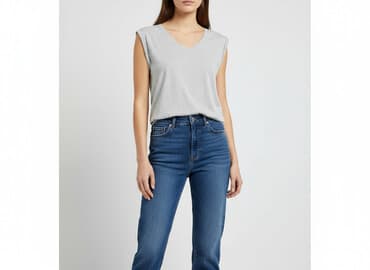 koszulka z szerokimi rękawami: Top damski, rozmiar S — 6