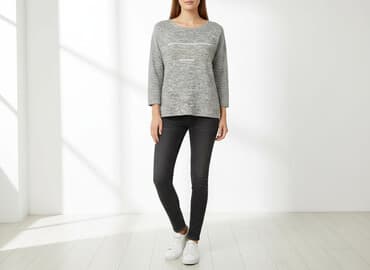 kurtka puchowa damska z kapturem reserved: Reserved, Sweter damski, rozmiar M — 6