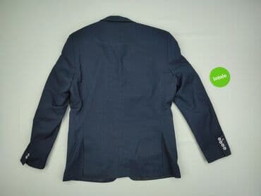 niebieska kurtka reserved: Coat for men, size M — 3