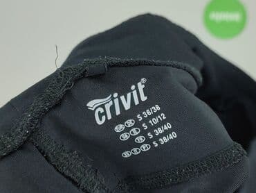 ubrania na rower decathlon: Crivit, Legginsy Sportowe damskie, rozmiar S — 4