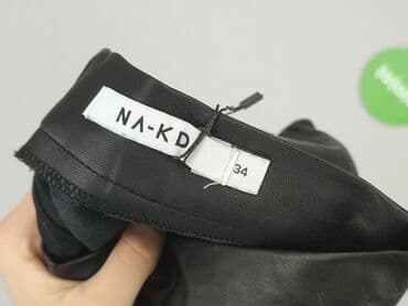 czerwone spódnice z eko skóry: NA-KD, Spódnica damska, XS — 5