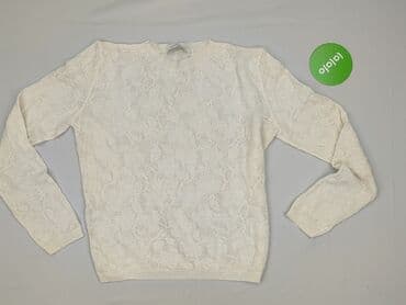 top z piórami mango: MNG, Sweter damski, rozmiar L — 2