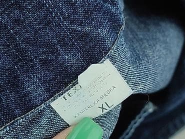 nirvana bluzy: Męska kamizelka dżinsowa XL - Model: kamizelka męska (na metce — 4