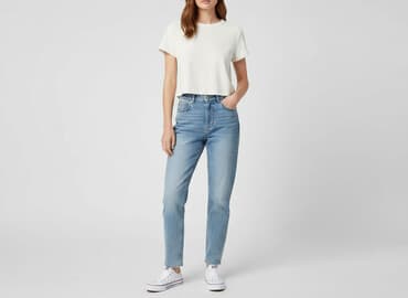 bluzka h m basic: H&M, Top damski, rozmiar S — 6