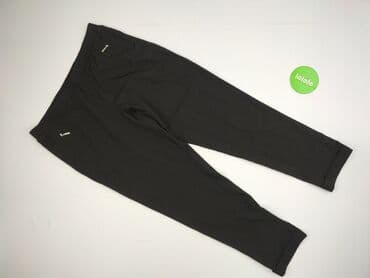 spodnie joggery moro damskie: Material trousers for women, size 2XL (EU 44) — 2