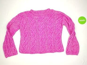 sweter w paski h: Women`s sweater, size XL (EU 42) — 2