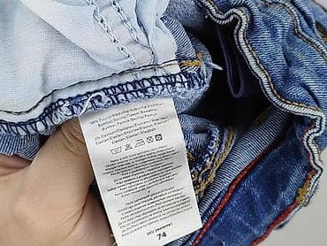 dresy m sara: Spodnie jeansowe, 6-9 miesięcy, stan - Bardzo dobry — 5