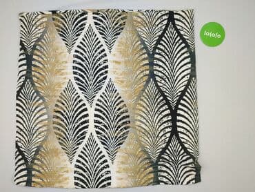 krótkie zasłony: Tkanina 70 x 70, kolor - Złoty, stan - Idealny — 2