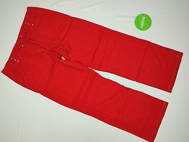 ragged jeans: Spodnie materiałowe damskie, rozmiar XL — 2