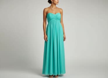 sukienki maxi na wesele niebieska: Eva & Lola, Sukienka damska, rozmiar M — 7