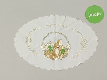 narzuta na łóżko: Serwetka 45 x 30, kolor - Biały, stan - Bardzo dobry — 2