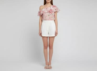 bluzka damska na jedno ramię: Sukienka damska, rozmiar S — 1