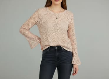 spodnica koronkowa bershka: Bershka, Bluzka damska, rozmiar L — 6