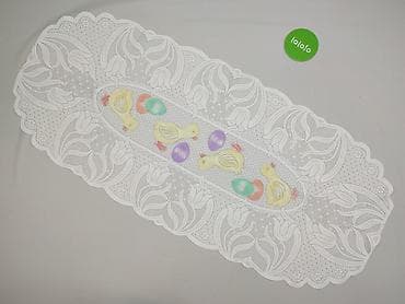 Свічки: Скатертина 45 x 110, колір - Білий, стан - Ідеальний — 2