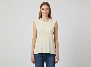 bluzka bez dekoltu: Women's blouse, size M — 1