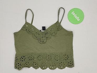 czarny top cropp: Atmosphere, Top damski, rozmiar S — 2