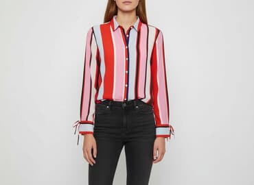 koszula w paski bershka: Amisu, Koszula damska, rozmiar S — 6