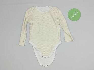 pomaranczowe spodnie dresowe: Body, 6-9 months, 
condition - Perfect — 2