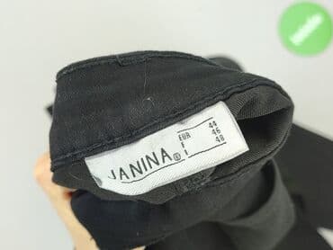 długie spodnie damskie dla wysokich: Janina, Spodnie materiałowe damskie, rozmiar 2XL — 4