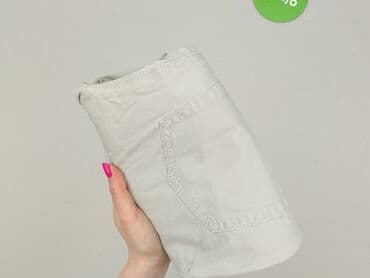 zara woskowane spodnie: Material trousers for women, size M (EU 38) — 5