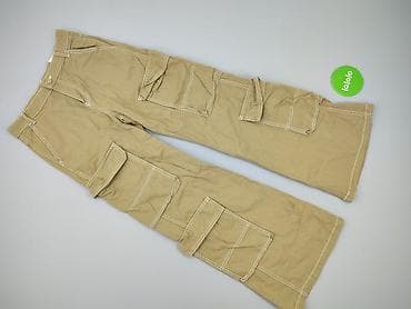 damskie: H&M Divided, Spodnie cargo damskie, rozmiar 2XS — 2