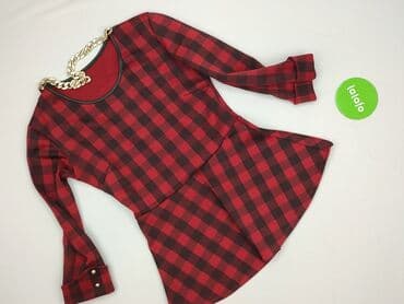 czerwona bluzki z bufkami: Women's blouse, S at lalafo.pl — 3 czerwona bluzki z bufkami: Women's blouse, S — 3