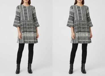 sukienka h m czerwona: H&M, Sukienka damska, rozmiar L — 6