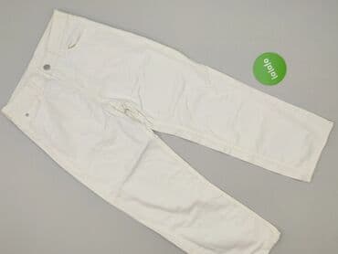 kombinezon z wysokim stanem: Spodnie jeansowe, H&M, 12 lat, 152/158, stan - Bardzo dobry — 2