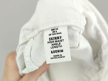 levisy dzwony: H&M, Jeansy damskie, rozmiar XS — 4
