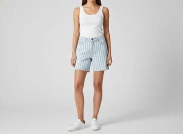 krótkie spodenki baggy: UpFashion, Szorty damskie, rozmiar S — 6