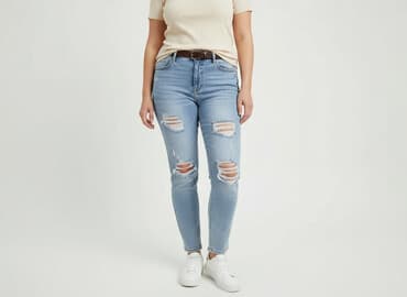 dżinsy damskie xl: Jeansy damskie, rozmiar XL — 7