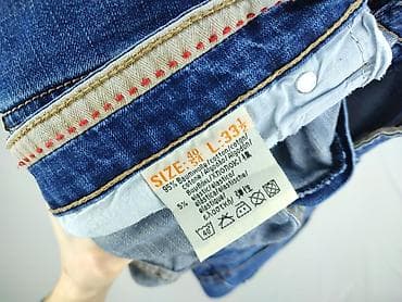 jeansy bez elastanu: Jeansy dla mężczyzn, rozmiar L — 5