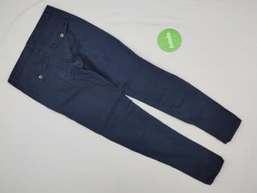 sinsay spodnie czarne z wysokim stanem: Sinsay, Chinos for men, size S — 3