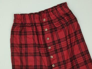czerwone spódniczka w kratke: PULL&BEAR, Spódnica damska, L — 1