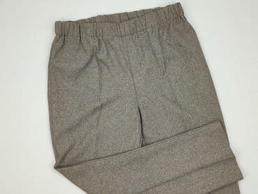 jeansy ecru: Spodnie materiałowe damskie, rozmiar M — 1