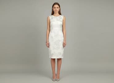 sukienka midi na wesele koronka: Sukienka damska, rozmiar XS — 7