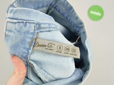 spódniczka gotycka: Denim Co, Women`s skirt, size XS (EU 34) — 4